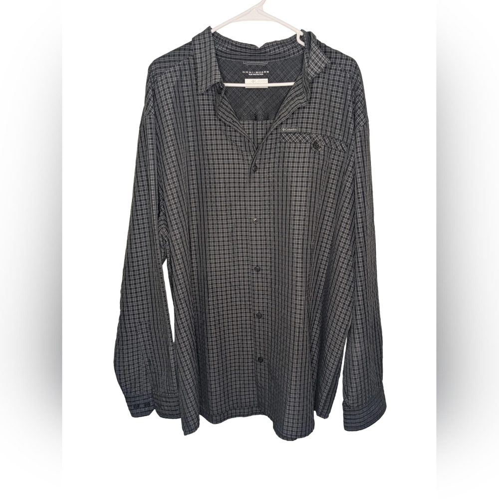 Columbia Black Omni-Shade Shirt